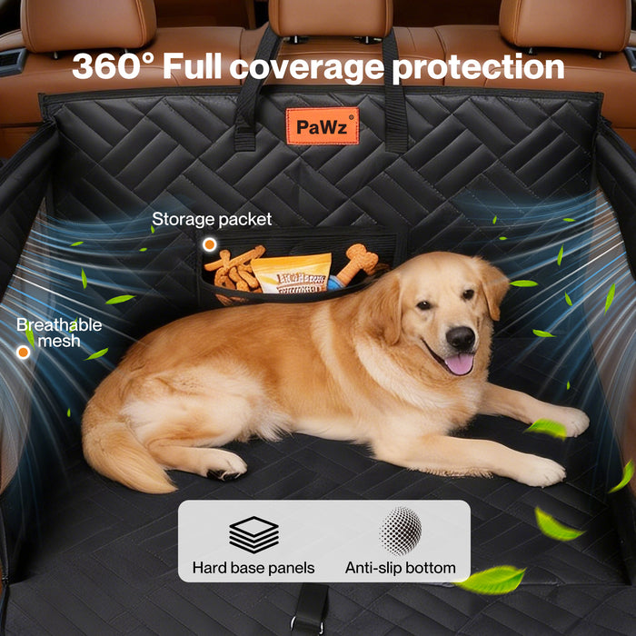 Dog Car Seat Bed Rear Safety Protector Pet Hammock Non Slip Waterproof