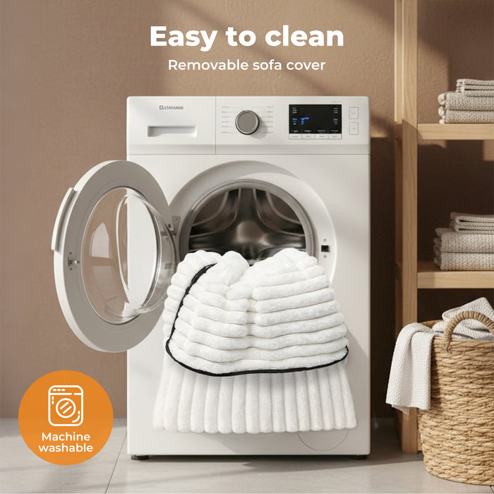 Cat Bed Extended Soft Plush Lounge Sofa Couch Pet Small Dog Removable Cover