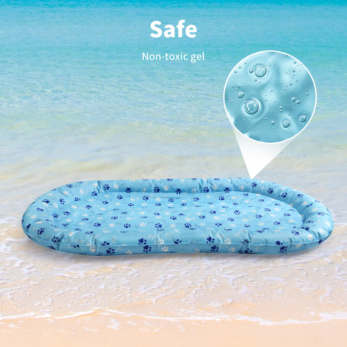 Pawz Pet Cooling Mat Dog Cat Gel Non-Toxic Bed Pillow Self-cool Summer Ice Pad