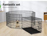 PaWz Pet Playpen 8 Panels - petpawz.com.au