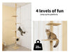 PaWz Cat Scratching Post Tree Beige - petpawz.com.au