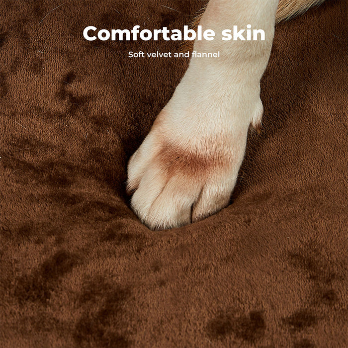 Orthopedic Dog Bed with Memory Foam Cushion - Washable Cover
