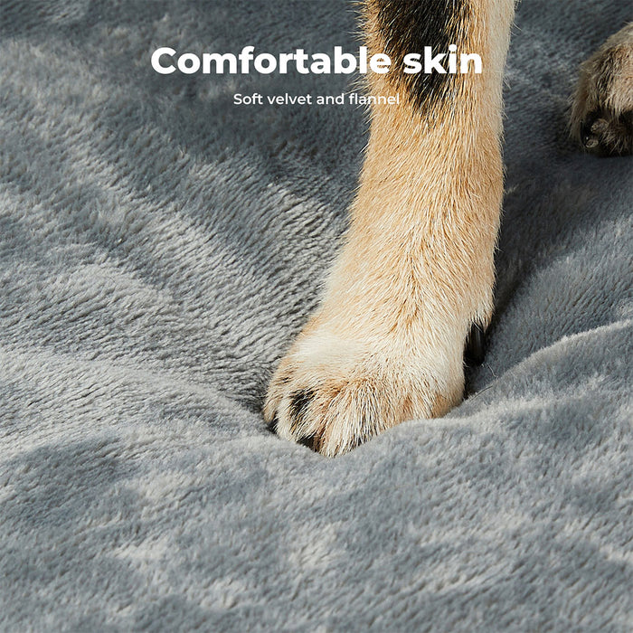 Orthopedic Dog Bed with Memory Foam Cushion - Washable Cover