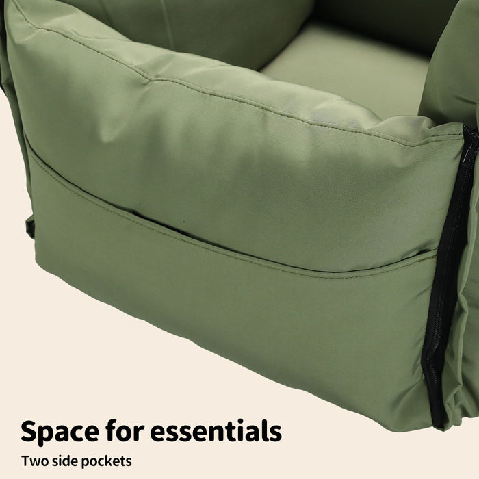 Dog Car Seat Booster Belt Pet Portable Travel Bed Hand-carry Washable