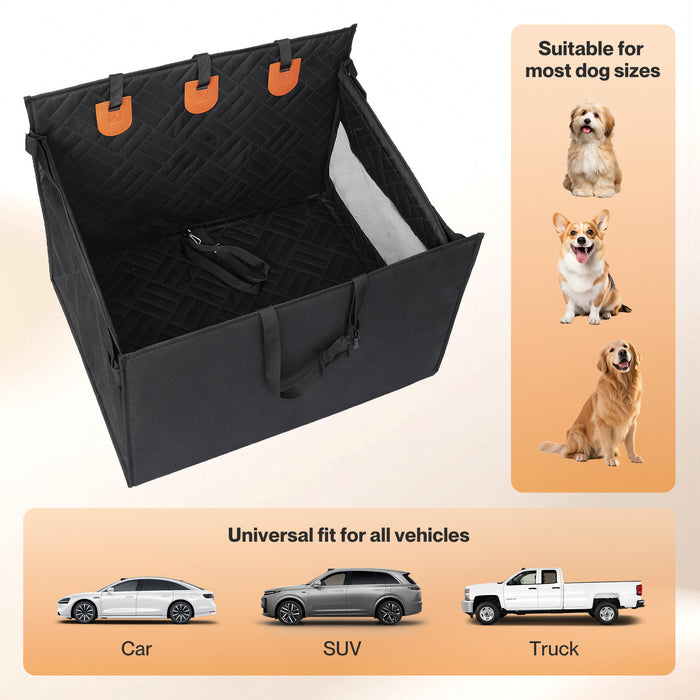 Dog Car Seat Bed Rear Safety Protector Pet Hammock Non Slip Waterproof