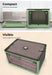 Dog Toy Box - Green | STACKED® - petpawz.com.au