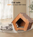 PaWz Cat Scratching Board Corrugated Cardboard - House - petpawz.com.au