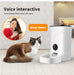 Pawz Pet Smart Feeder with Camera 6L - petpawz.com.au