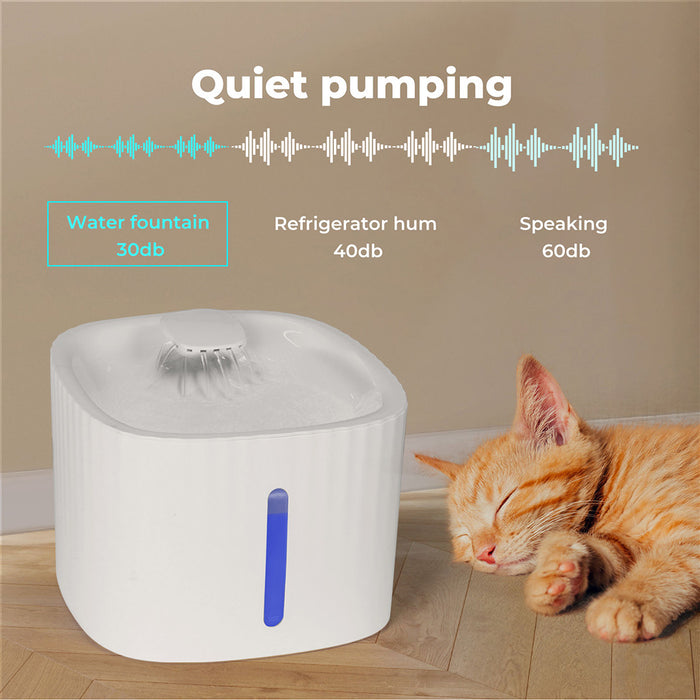 PaWz Automatic Electric Pet Water Fountain Dog Cats Drinking Dispenser Filter 3L - petpawz.com.au