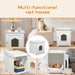 Cat Litter Box Mat Fully Enclosed Kitty Toilet - petpawz.com.au