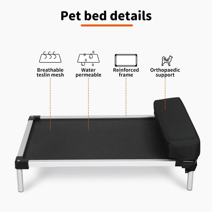 PaWz Pet Trampoline Aluminium Frame Dog Bed - petpawz.com.au