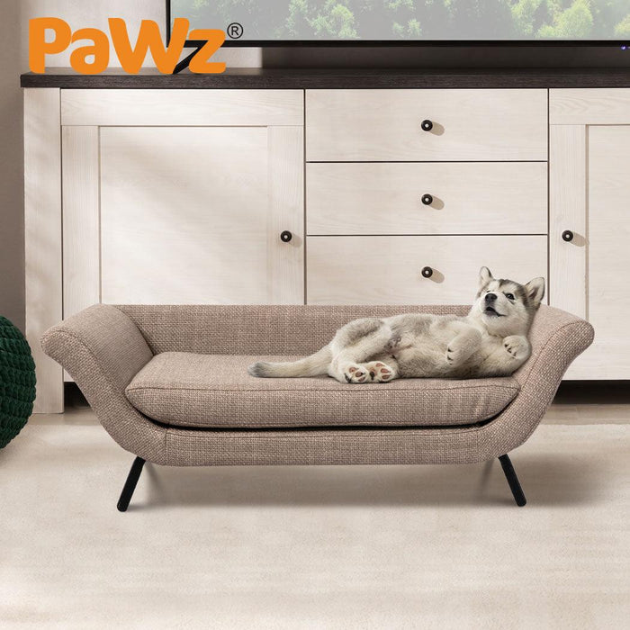 Pet Sofa Bed Raised Elevated Soft Lounge Couch - petpawz.com.au