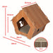 PaWz Cat Scratching Board Corrugated Cardboard - House - petpawz.com.au