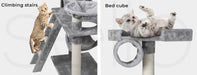 Pawz Cat Tree Scratching Post Multi Level - petpawz.com.au