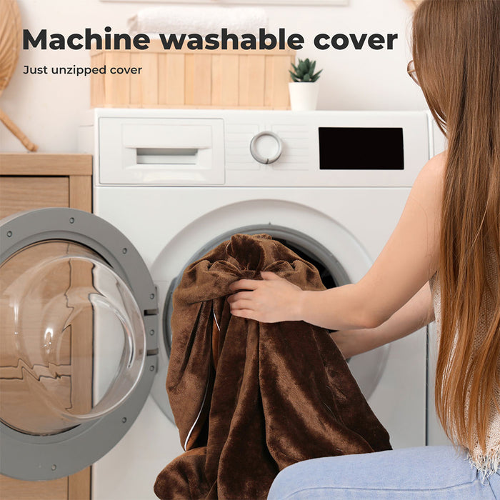 Orthopedic Dog Bed with Memory Foam Cushion - Washable Cover