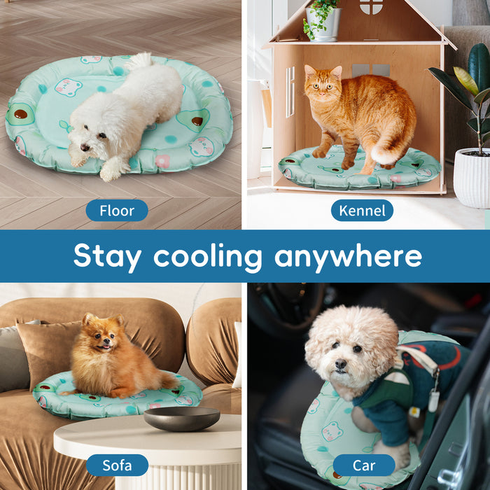 Pawz Pet Cooling Mat Dog Cat Gel Non-Toxic Bed Pillow Self-cool Summer Ice Pad