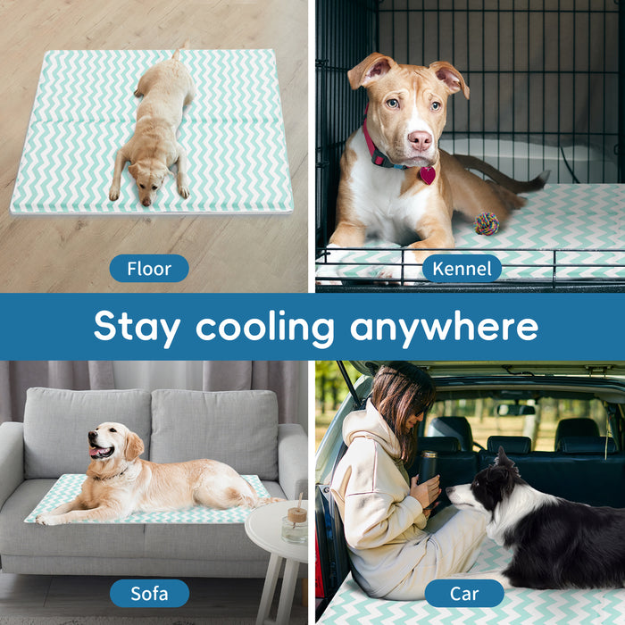 Pawz Pet Cooling Mat - Non-Toxic Gel Pad for Dogs & Cats