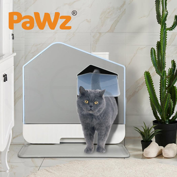 PaWz House Cat Litter Box - petpawz.com.au