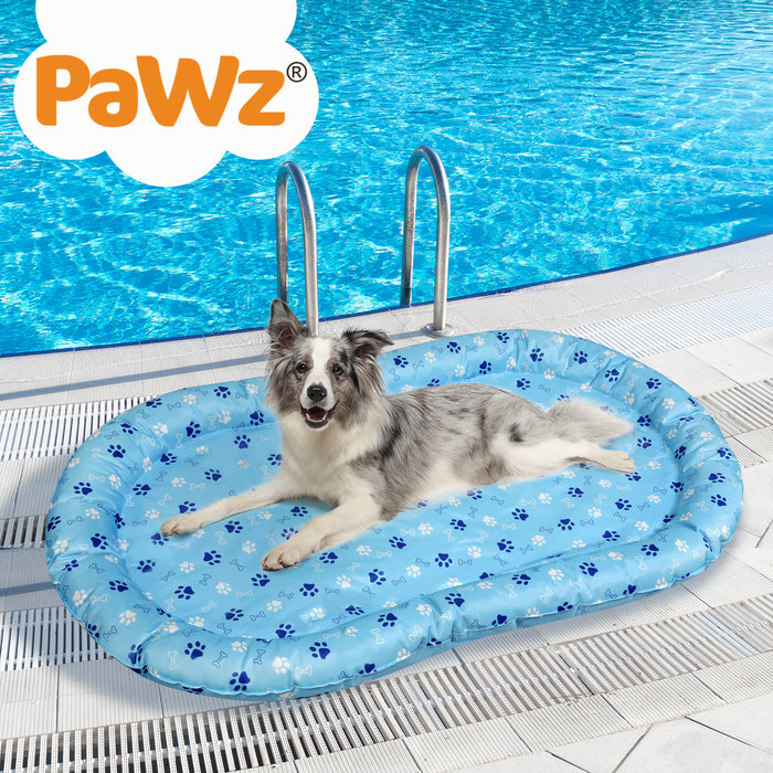 Pawz Pet Cooling Mat Dog Cat Gel Non-Toxic Bed Pillow Self-cool Summer Ice Pad