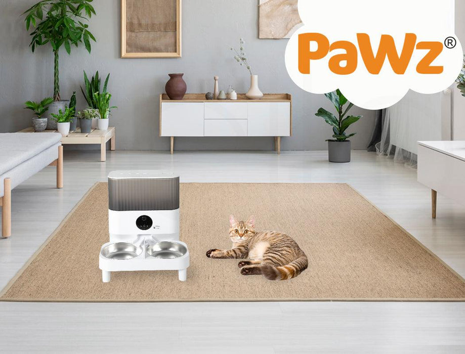 PaWz 7L Smart Pet Feeder with Camera - petpawz.com.au