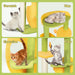 PaWz Cat Tree Two-Levels - Green 100cm - petpawz.com.au