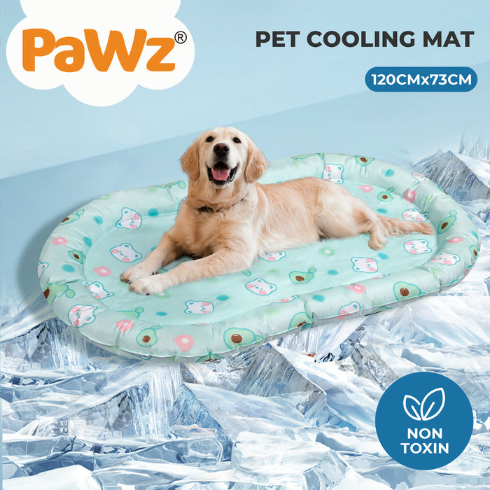 Pawz Pet Cooling Mat Dog Cat Gel Non-Toxic Bed Pillow Self-cool Summer Ice Pad