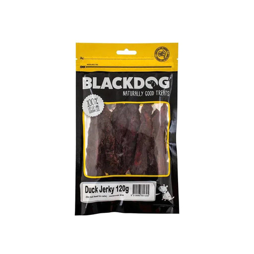 Blackdog Duck Jerky Treats 120g - petpawz.com.au