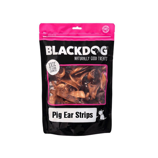 Blackdog Pig Ear Strips - petpawz.com.au