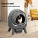 Cat in aWz AutoClean Lite Automatic Self Cleaning Cat Litter Box 