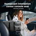 console pet car seat​ on front car seat 