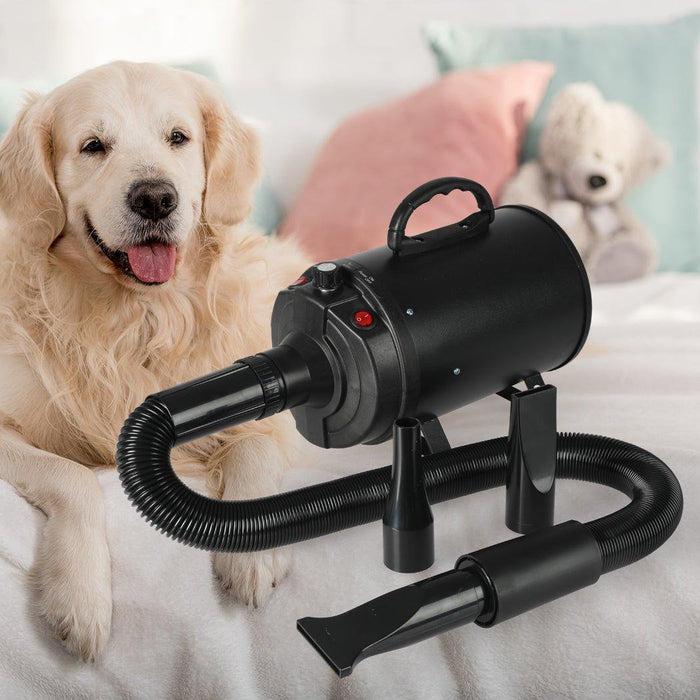 Dog Cat Pet Hair Dryer Grooming Blow Speed - petpawz.com.au