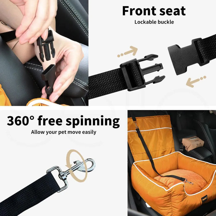 puppy Car Bed Seat  buckle