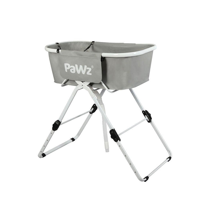 PaWz Pet Bathtub Adjustable Height Folding Basin - petpawz.com.au