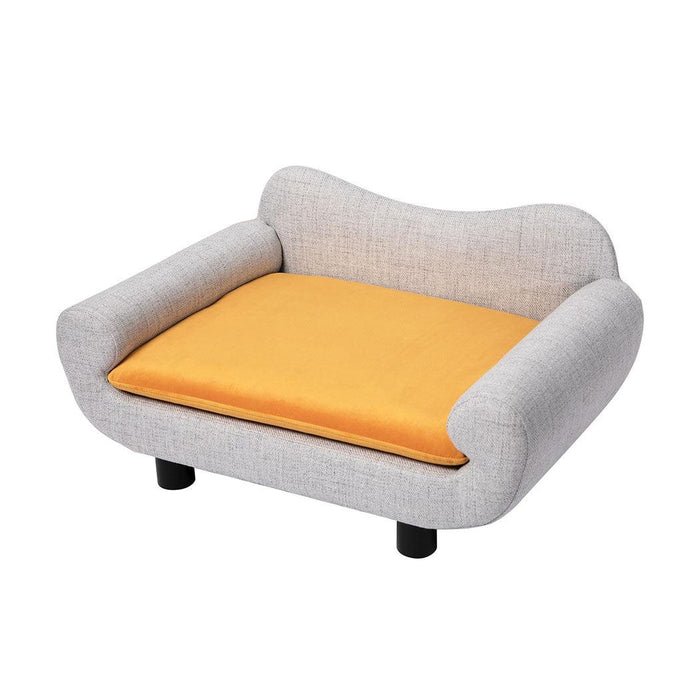 Pet Sofa Bed Detachable Warm Soft Back Lounge Couch Washable Cover - petpawz.com.au