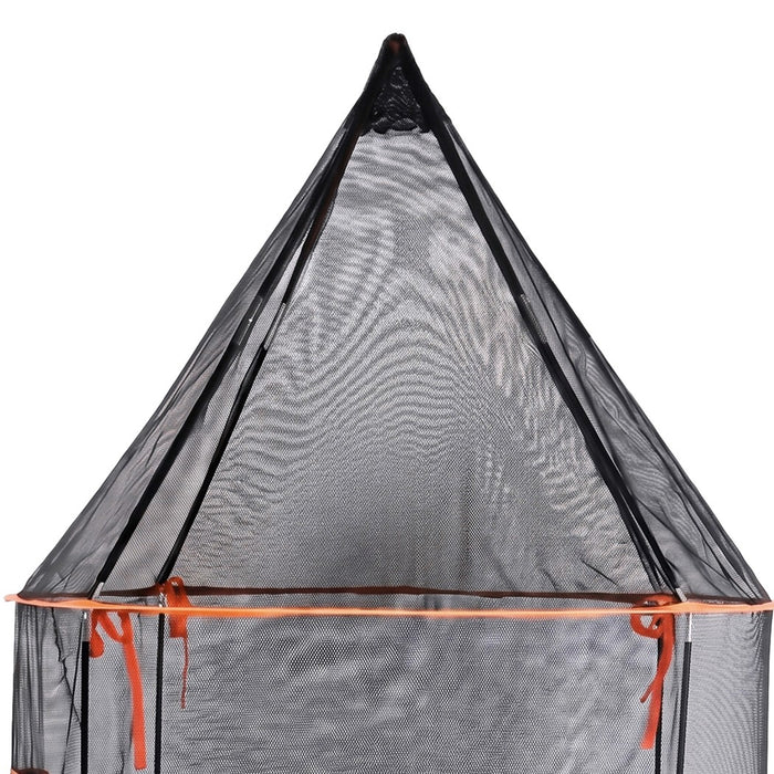 Cat Tunnel Enclosure Large Foldable Spacious Mesh for Indoor Outdoor Black
