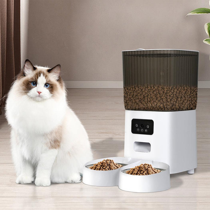 PaWz 5L Auto Pet Feeder Camera Smart Wi-Fi App Food Dispenser