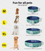 PaWz 100cm Portable Dog Swimming Pool and Bath Tub - petpawz.com.au