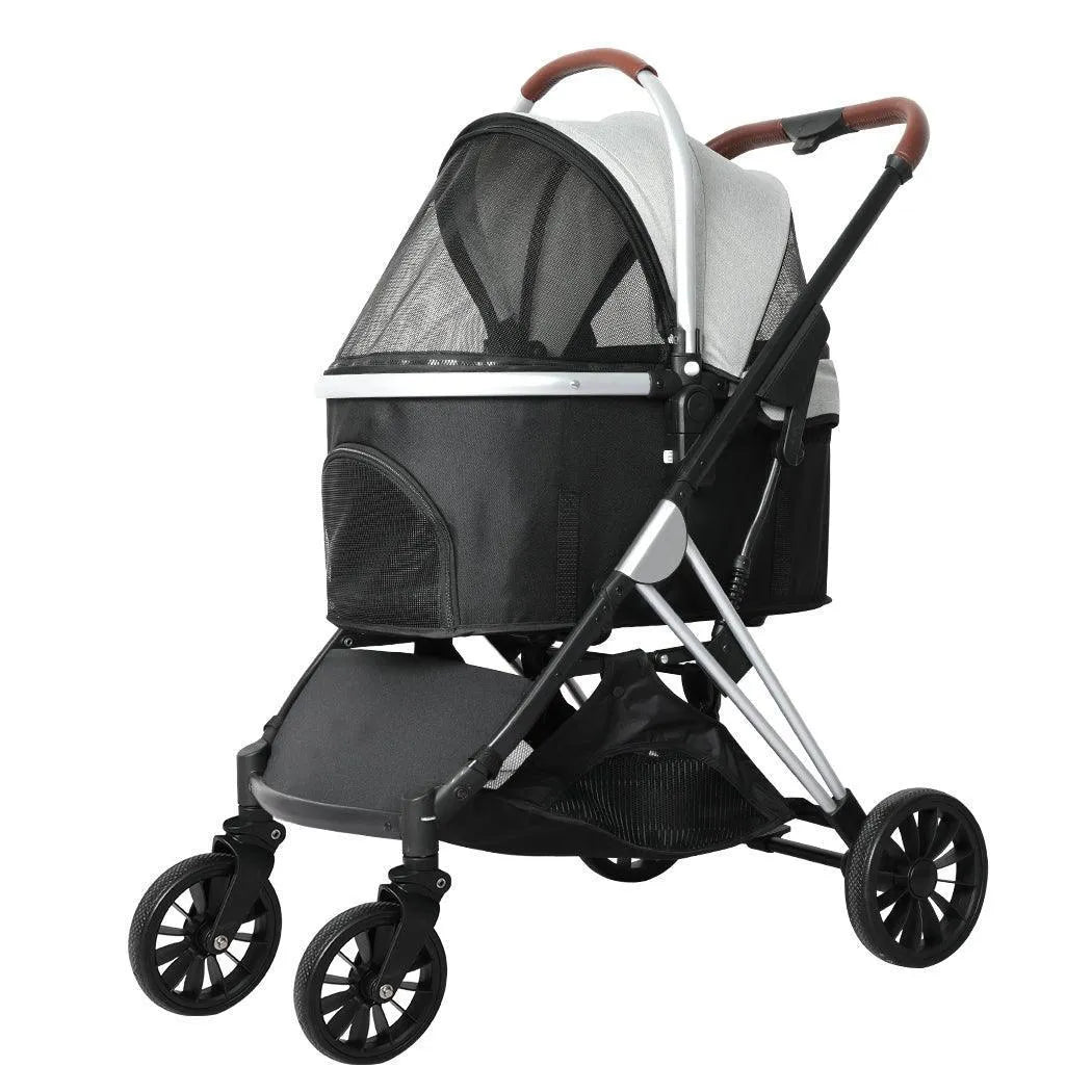 PaWz 4 Wheels Pet Stroller Deluxe —