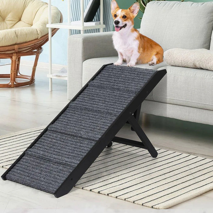 PaWz Adjustable Dog Ramp couch