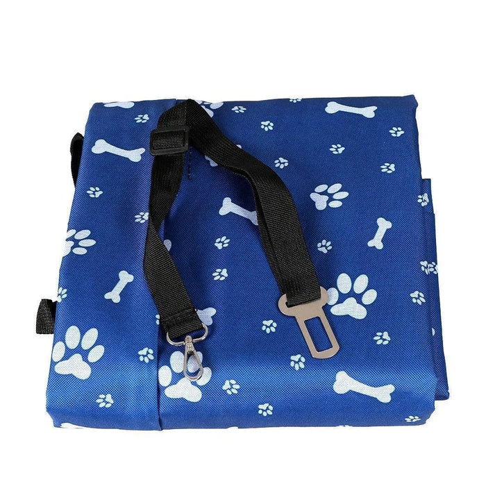 Pawz Pet Back Seat Cover blue