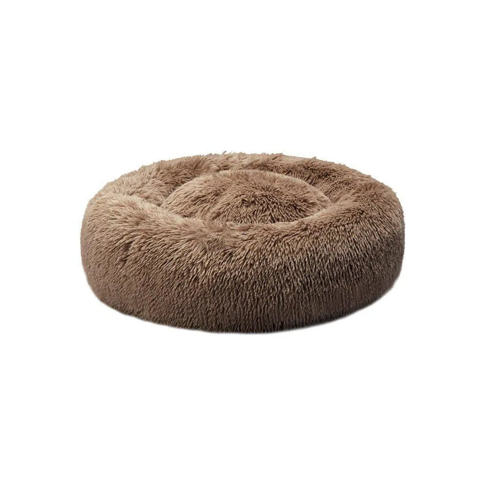 pawz-calming dog bed brown