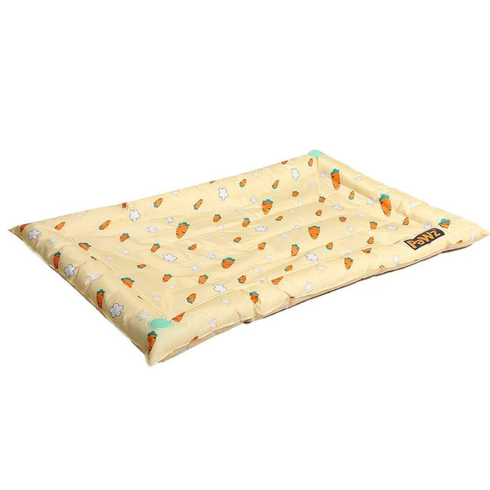 PaWz Premium cat Cooling mat carrot print 