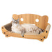 PaWz Cat Kitten Claw Scratching Board Post Scratcher Corrugated Cardboard Toy - petpawz.com.au