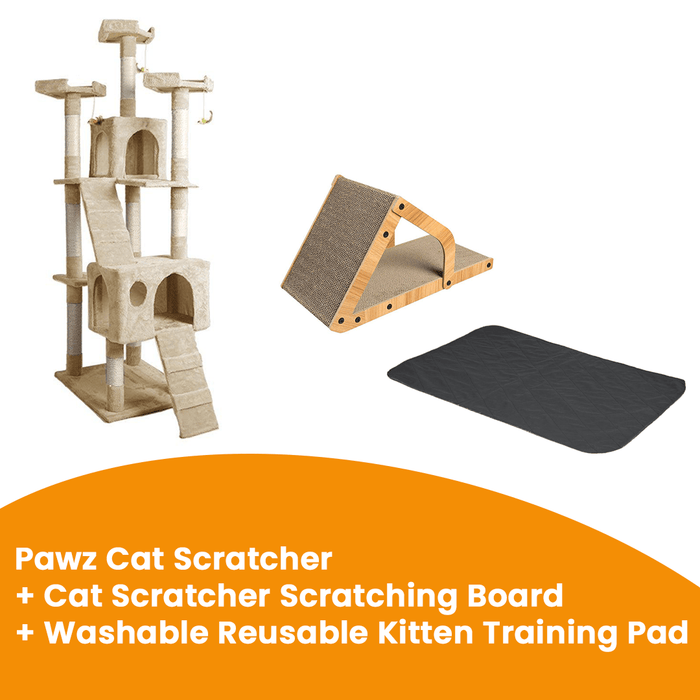 Pawz Cat Scratcher Bundle - EXTRA 15% OFF - petpawz.com.au