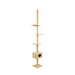 PaWz Cat Scratching Post Tree Beige - petpawz.com.au