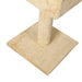 PaWz Cat Scratching Post Tree Beige - petpawz.com.au