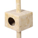 PaWz Cat Scratching Post Tree Beige - petpawz.com.au