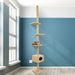 PaWz Cat Scratching Post Tree Beige - petpawz.com.au