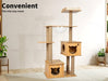 PaWz Cat Tree Scratching Post with Cat Face House - petpawz.com.au