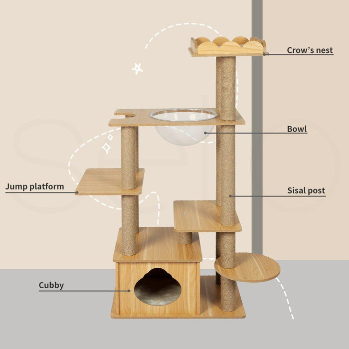 PaWz Cat Tree Tower Scratching Post - petpawz.com.au